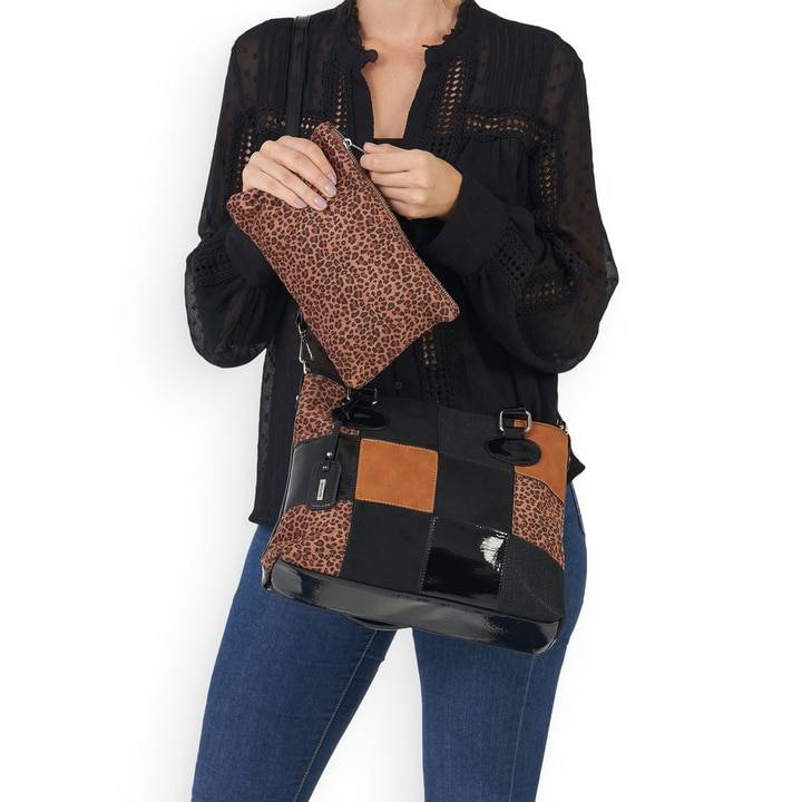 Remonte Artikelnummer Q0708-03 remonte Shopper graphitschwarz-kastanienbraun 2025