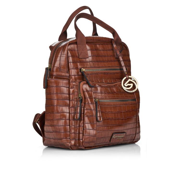 Remonte Artikelnummer Q0520-25 remonte Rucksack glanzbraun Kostenloser Versand