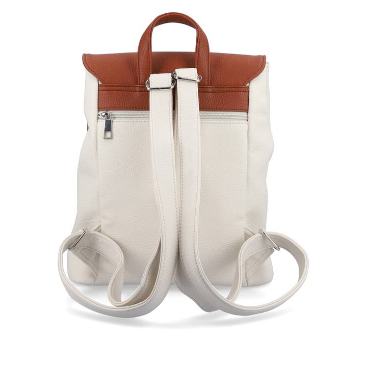 Remonte Artikelnummer Q0526-60 remonte Rucksack reinweiß-schokobraun Sonderangebot