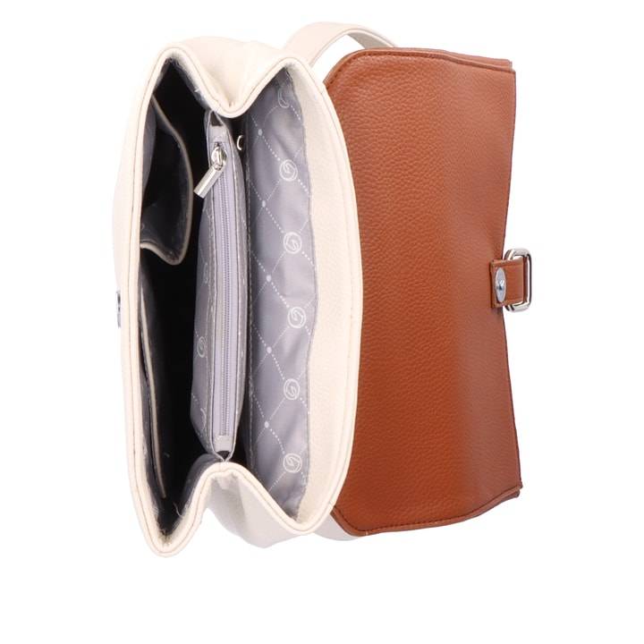 Remonte Artikelnummer Q0526-60 remonte Rucksack reinweiß-schokobraun Sonderangebot
