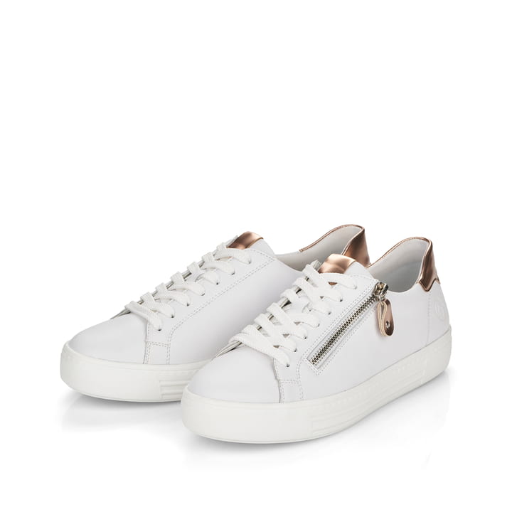 Remonte Artikelnummer D0903-81 remonte Damen Sneaker edelweiß-metallic Lagerräumung