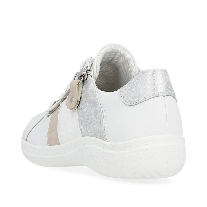 Remonte Artikelnummer D1E00-81 remonte Damen Schnürschuhe blütenweiß-metallic Neueste Mode