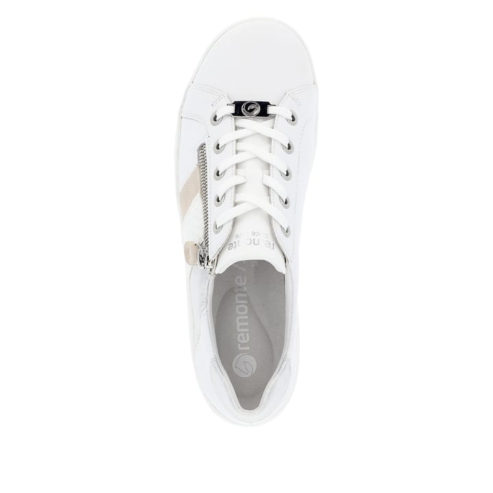 Remonte Artikelnummer D1E00-81 remonte Damen Schnürschuhe blütenweiß-metallic Neueste Mode