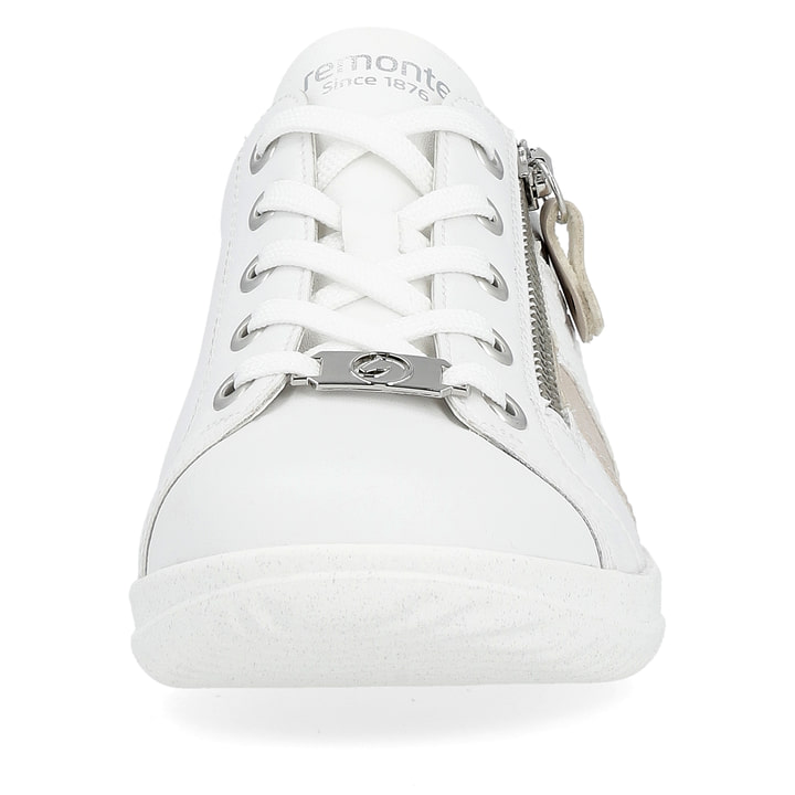 Remonte Artikelnummer D1E00-81 remonte Damen Schnürschuhe blütenweiß-metallic Neueste Mode