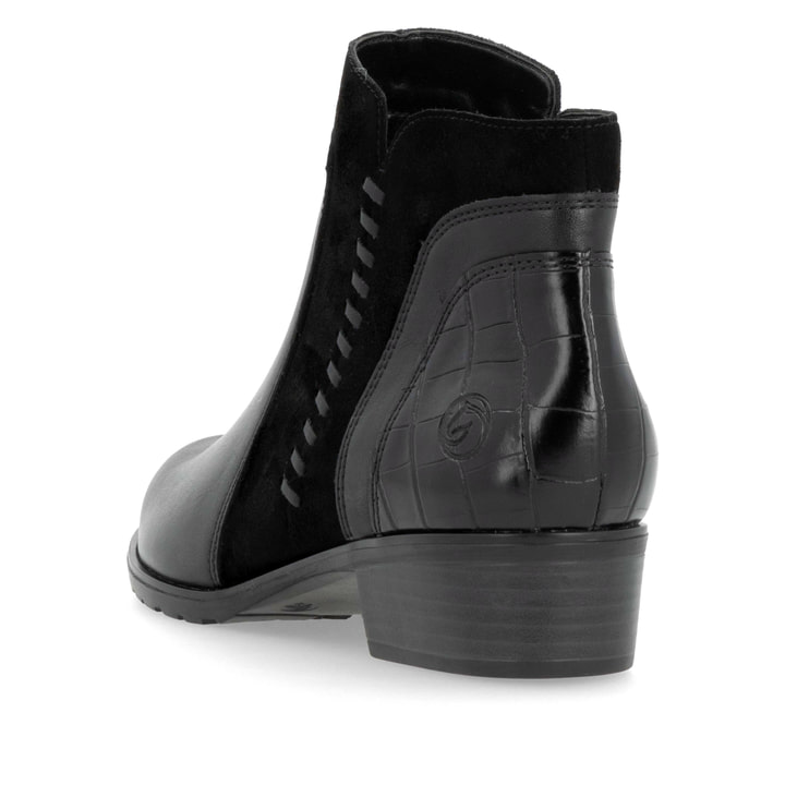 Remonte Artikelnummer D6893-02 remonte Damen Kurzstiefel stahlschwarz Letzte 3 Tage