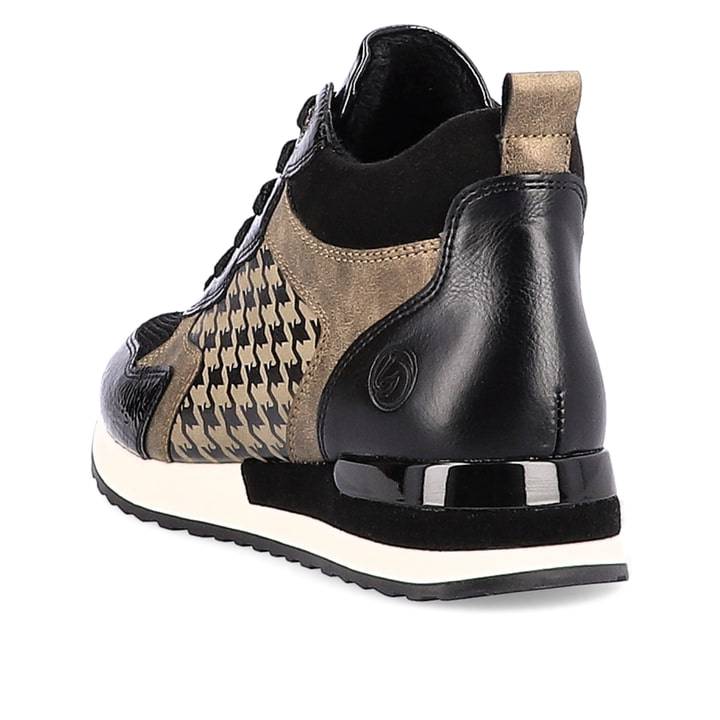 Remonte Artikelnummer R2577-01 remonte Damen Sneaker stahlschwarz-braun Zeitbegrenzte Promotion