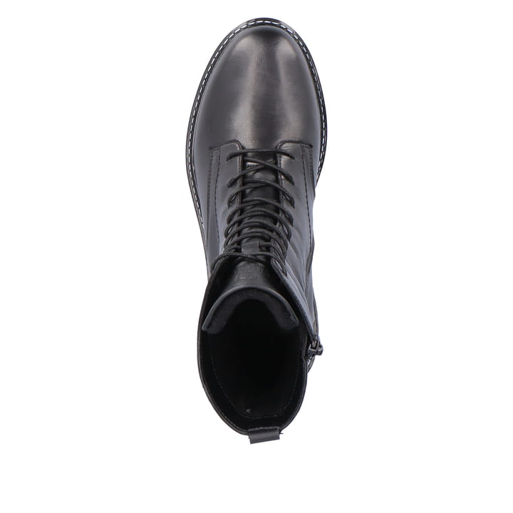 Remonte Artikelnummer D2278-01 remonte Damen Schnürstiefel mitternachtsschwarz Vierteljährliche Förderung
