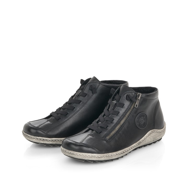 Remonte Artikelnummer R1498-01 remonte Damen Schnürschuhe tiefschwarz Clearance-Verkauf