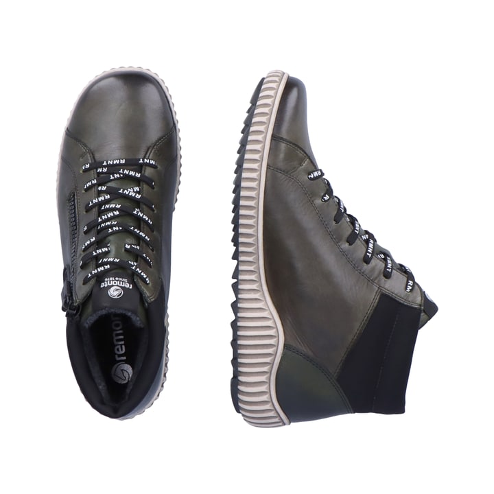 Remonte Artikelnummer R8272-54 remonte Damen Schnürschuhe grünblau Kostenloser Versand international