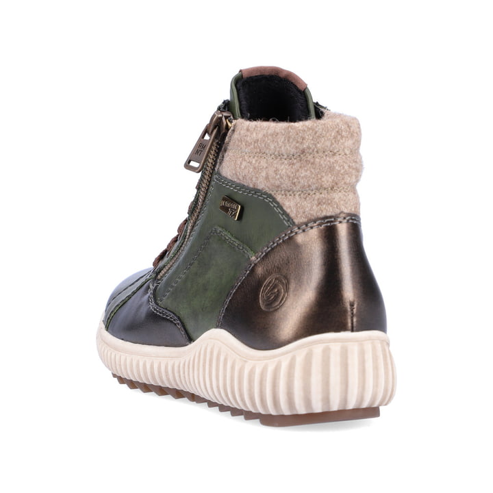 Remonte Artikelnummer R8271-54 remonte Damen Schnürschuhe laubgrün Fabrikladen