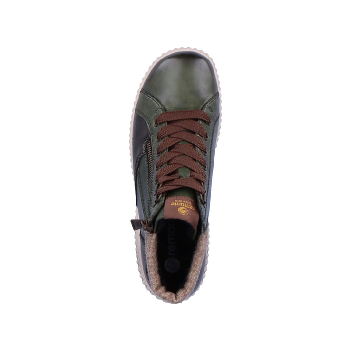 Remonte Artikelnummer R8271-54 remonte Damen Schnürschuhe laubgrün Fabrikladen