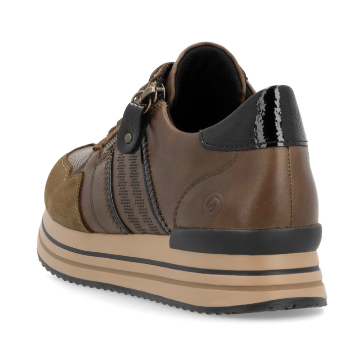 Remonte Artikelnummer D1318-22 remonte Damen Sneaker haselnussbraun Begrenzt auf 3 Tage