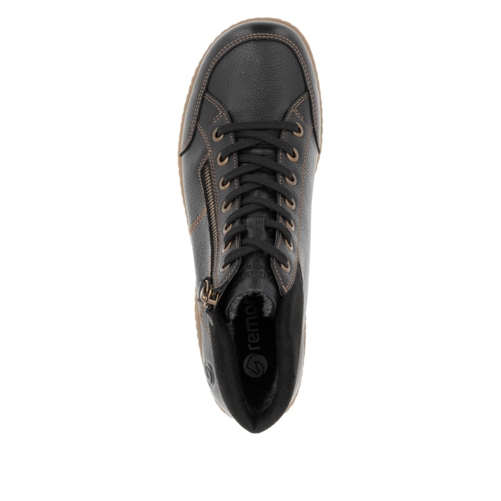 Remonte Artikelnummer R1457-02 remonte Damen Schnürschuhe graphitschwarz Günstiger Verkauf