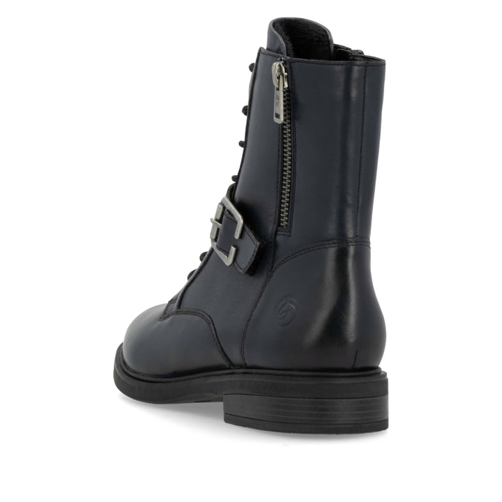 Remonte Artikelnummer D1U70-14 remonte Damen Biker Boots stahlblau Fabrikverkauf