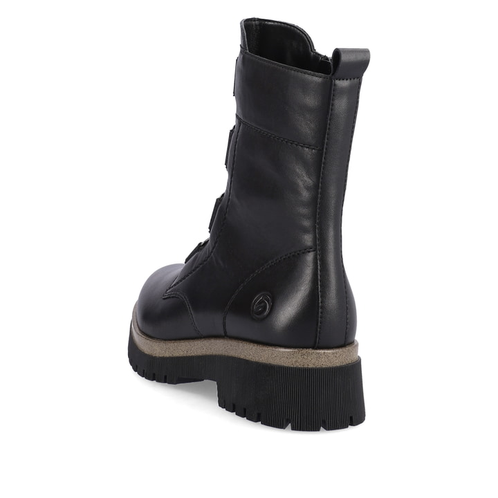 Remonte Artikelnummer D1B75-01 remonte Damen Kurzstiefel glanzschwarz Begrenztes Angebot