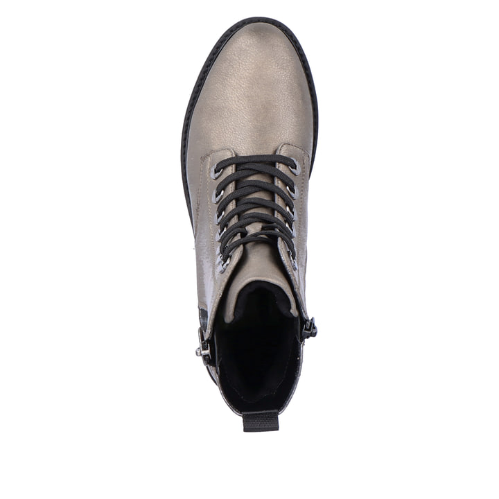 Remonte Artikelnummer D8671-91 remonte Damen Schnürstiefel mondgrau-tiefschwarz Preisnachlass