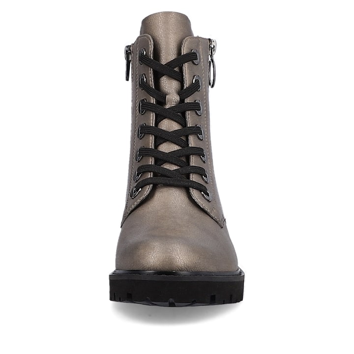 Remonte Artikelnummer D8671-91 remonte Damen Schnürstiefel mondgrau-tiefschwarz Preisnachlass
