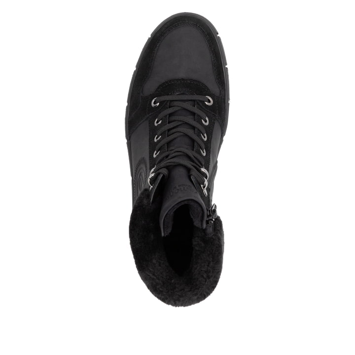Remonte Artikelnummer D1T74-00 remonte Damen Schnürstiefel nachtschwarz Valentinstagsangebot