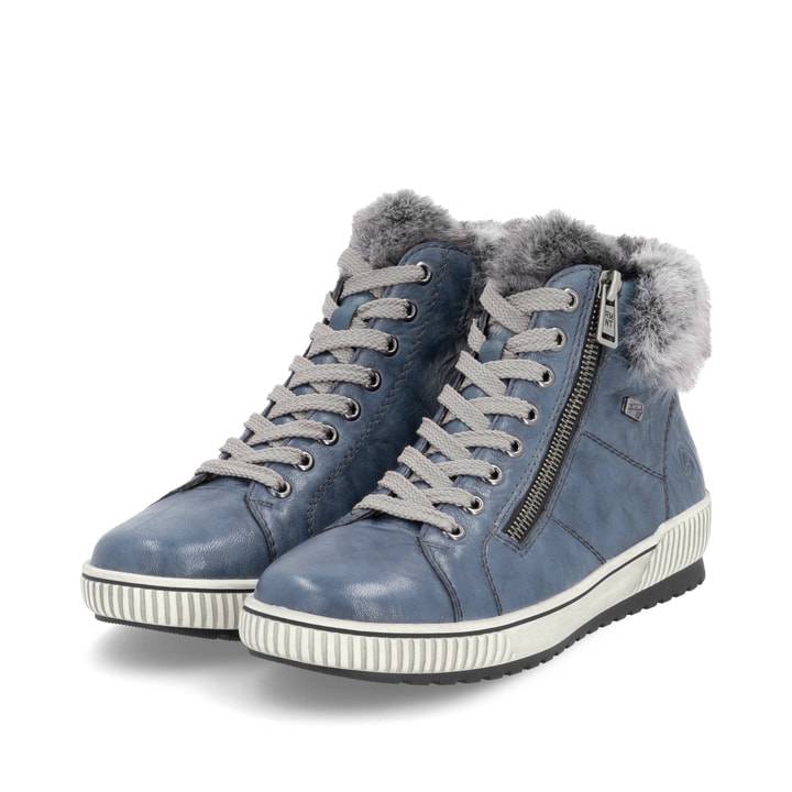 Remonte Artikelnummer D0780-14 remonte Damen Schnürschuhe pazifikblau Jubiläumsangebot