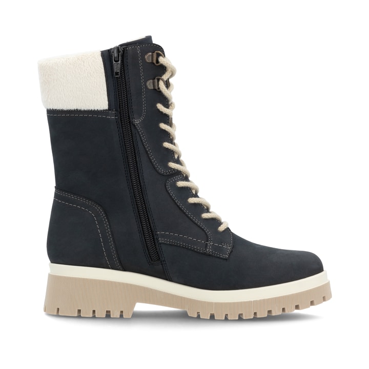 Remonte Artikelnummer D1B76-14 remonte Damen Hochschaftstiefel pazifikblau Lagerräumung