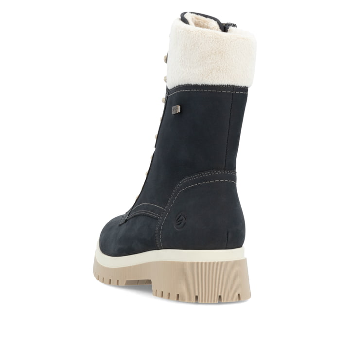 Remonte Artikelnummer D1B76-14 remonte Damen Hochschaftstiefel pazifikblau Lagerräumung