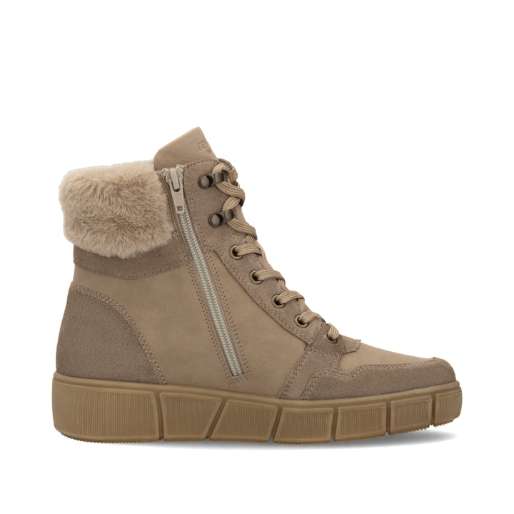 Remonte Artikelnummer D1T74-20 remonte Damen Schnürstiefel braunbeige Heißer Verkauf