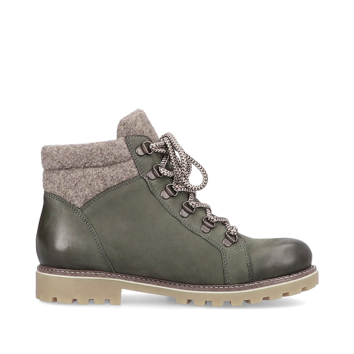 Remonte Artikelnummer D7478-54 remonte Damen Schnürstiefel khakigrün Top Angebot