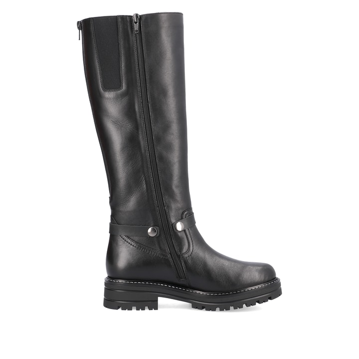 Remonte Artikelnummer D2282-01 remonte Damen Hochschaftstiefel tiefschwarz Exklusive Angebote