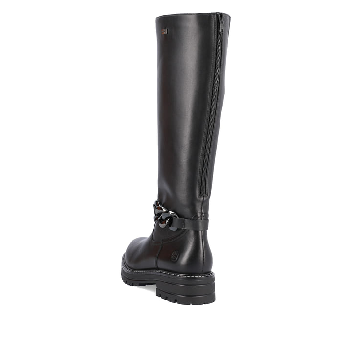 Remonte Artikelnummer D2282-01 remonte Damen Hochschaftstiefel tiefschwarz Exklusive Angebote