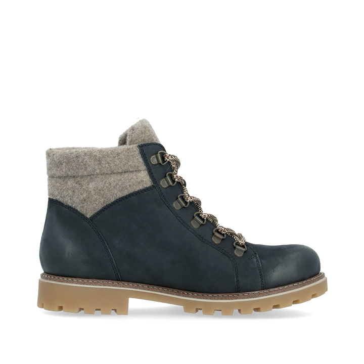 Remonte Artikelnummer D7478-14 remonte Damen Schnürstiefel dunkelblau-schwarz Neuheiten