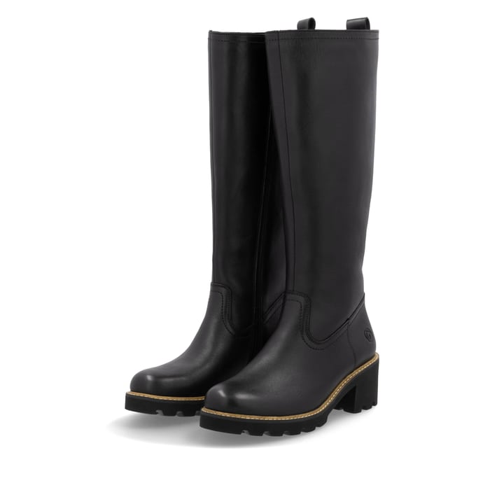 Remonte Artikelnummer D0A79-00 remonte Damen Hochschaftstiefel asphaltschwarz