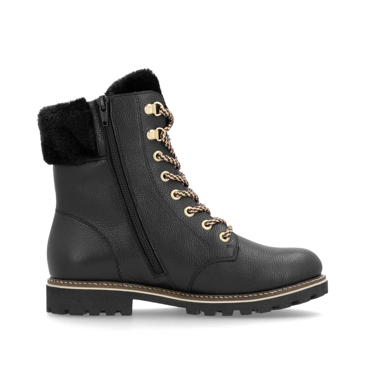 Remonte Artikelnummer D8481-02 remonte Damen Schnürstiefel tiefschwarz Saisonale Angebote