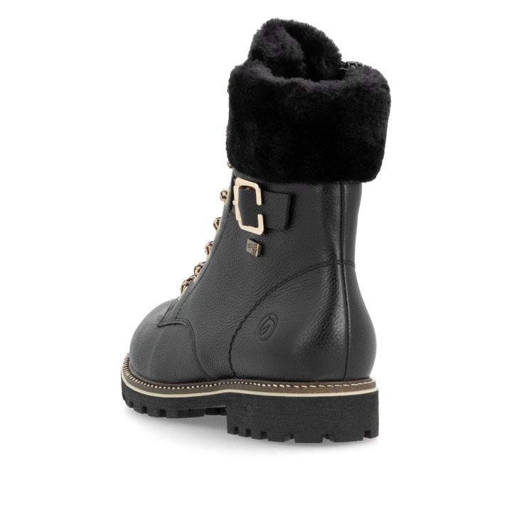 Remonte Artikelnummer D8481-02 remonte Damen Schnürstiefel tiefschwarz Saisonale Angebote