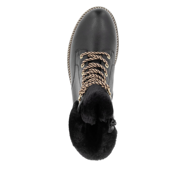 Remonte Artikelnummer D8481-02 remonte Damen Schnürstiefel tiefschwarz Saisonale Angebote