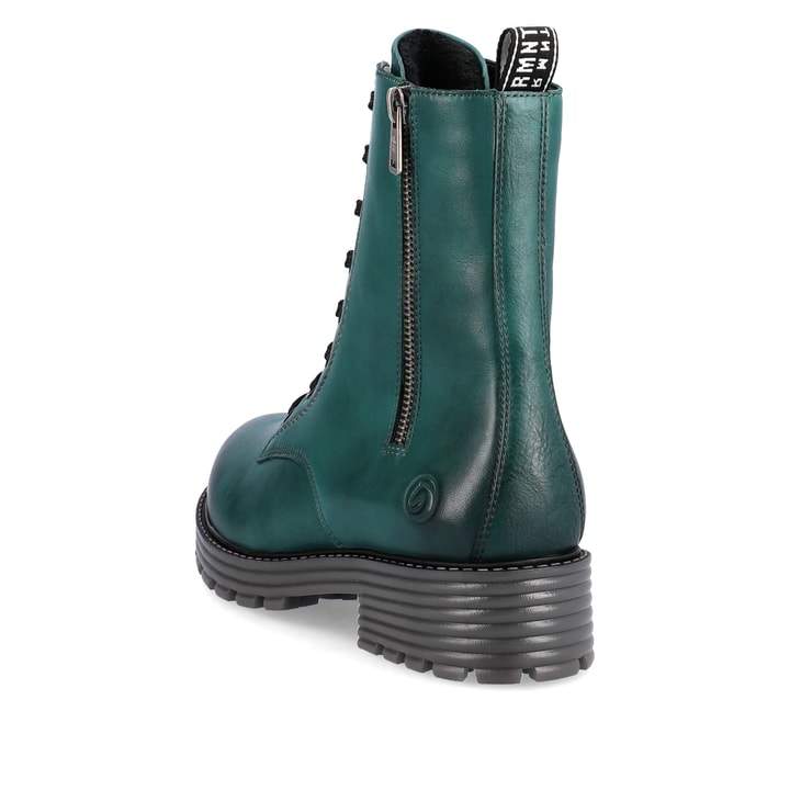 Remonte Artikelnummer D0W71-12 remonte Damen Schnürstiefel cyanblau Räumungsverkauf