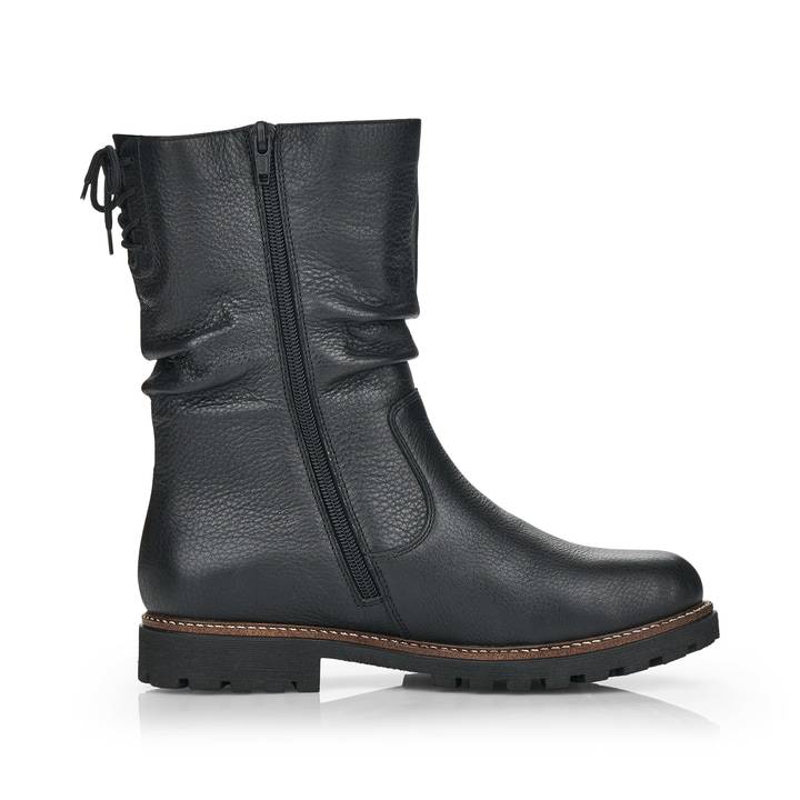 Remonte Artikelnummer D8477-01 remonte Damen Hochschaftstiefel nachtschwarz Tiefpreis