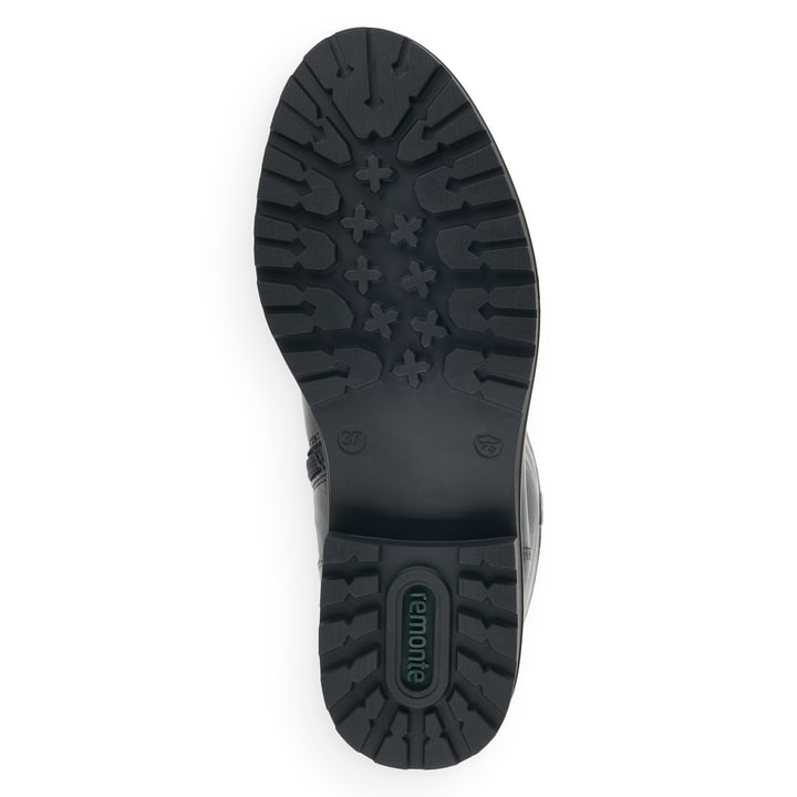Remonte Artikelnummer R6581-02 remonte Damen Hochschaftstiefel nachtschwarz-nussbraun Letzte 3 Tage