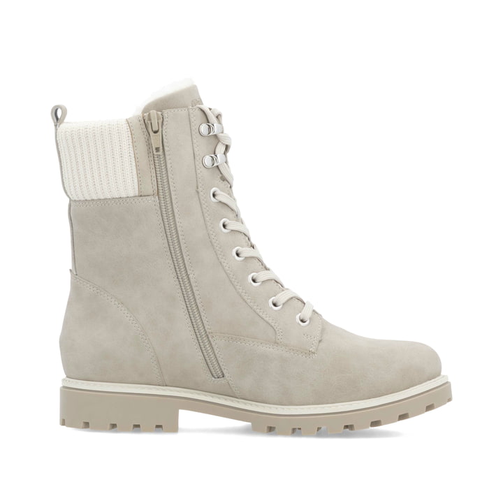 Remonte Artikelnummer D8482-40 remonte Damen Schnürstiefel graubeige-weiss Bis zu 60% Rabatt