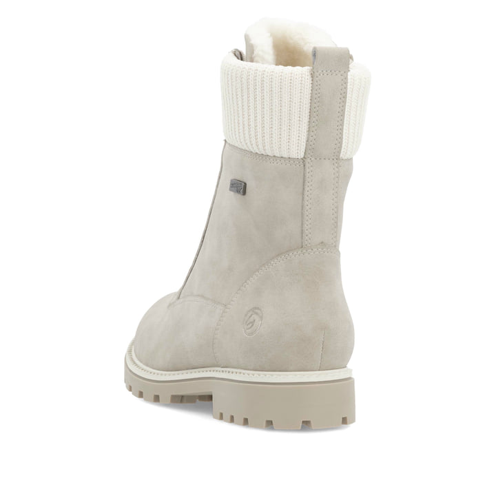Remonte Artikelnummer D8482-40 remonte Damen Schnürstiefel graubeige-weiss Bis zu 60% Rabatt