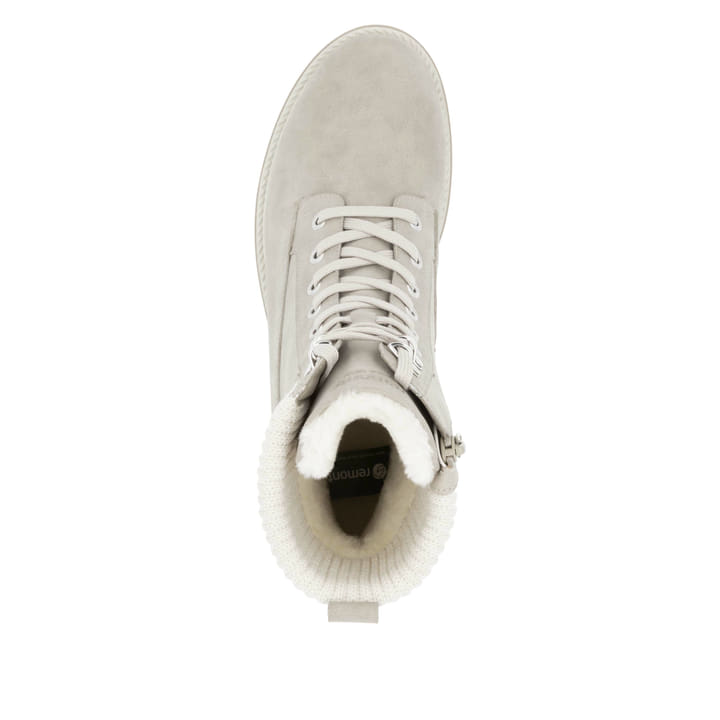 Remonte Artikelnummer D8482-40 remonte Damen Schnürstiefel graubeige-weiss Bis zu 60% Rabatt