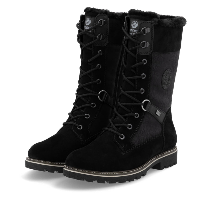 Remonte Artikelnummer D8474-02 remonte Damen Hochschaftstiefel tiefschwarz Bis zu 65% Rabatt