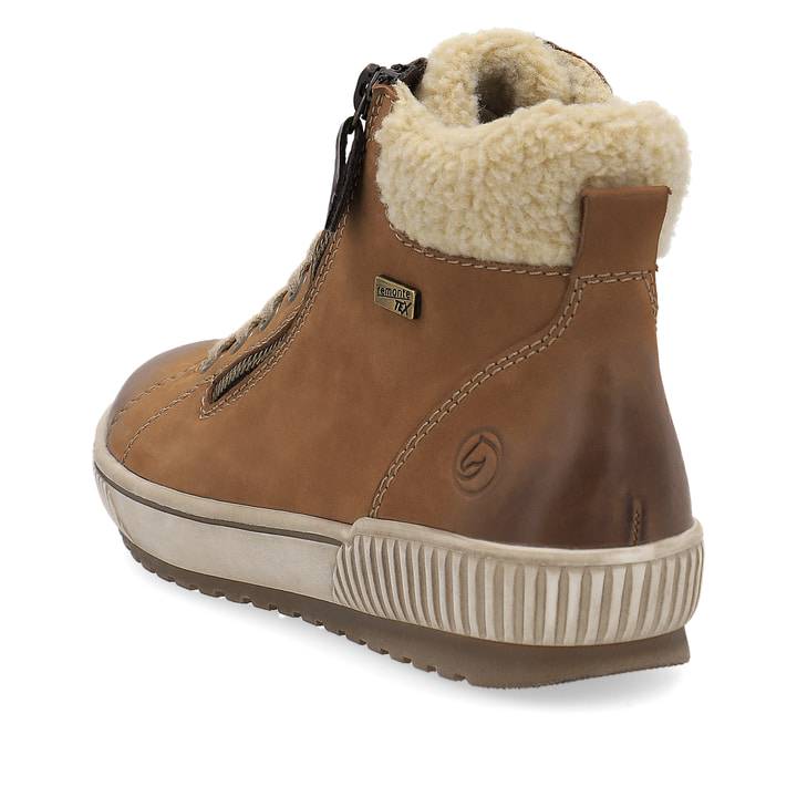 Remonte Artikelnummer D0770-22 remonte Damen Schnürschuhe karamellbraun Nur für heute