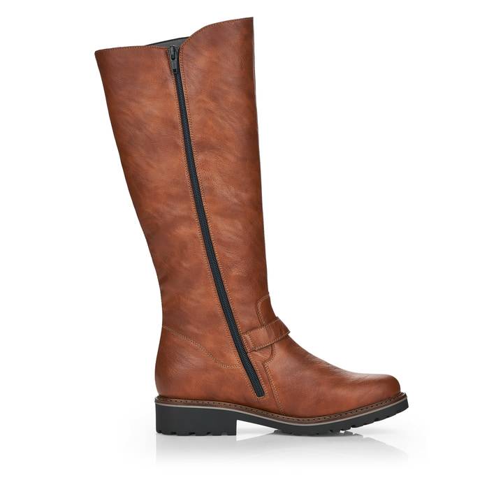 Remonte Artikelnummer R6590-22 remonte Damen Hochschaftstiefel kaffeebraun Vierteljährliche Förderung