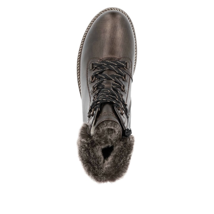 Remonte Artikelnummer D8483-25 remonte Damen Schnürstiefel metallicbraun Nur noch ein Tag übrig