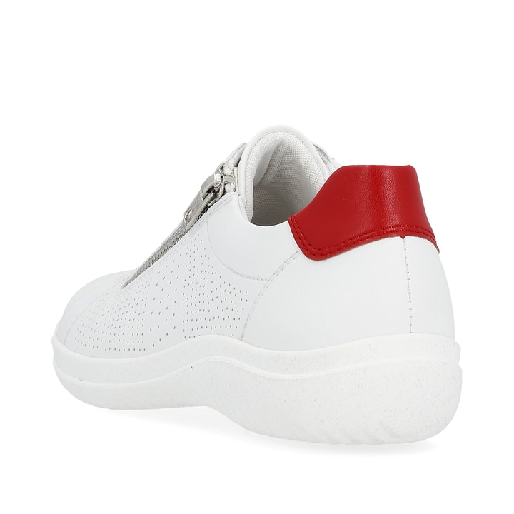 Remonte Artikelnummer D1E02-80 remonte Damen Schnürschuhe lilienweiß-kirschrot Kostenloser Versand international
