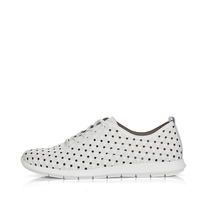 Remonte Artikelnummer R7101-80 remonte Damen Schnürschuhe grauweiß Fabrikladen