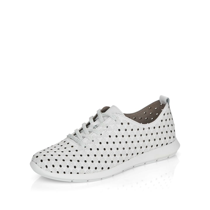 Remonte Artikelnummer R7101-80 remonte Damen Schnürschuhe grauweiß Fabrikladen