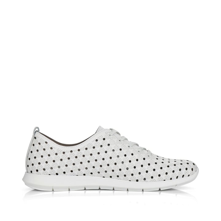 Remonte Artikelnummer R7101-80 remonte Damen Schnürschuhe grauweiß Fabrikladen