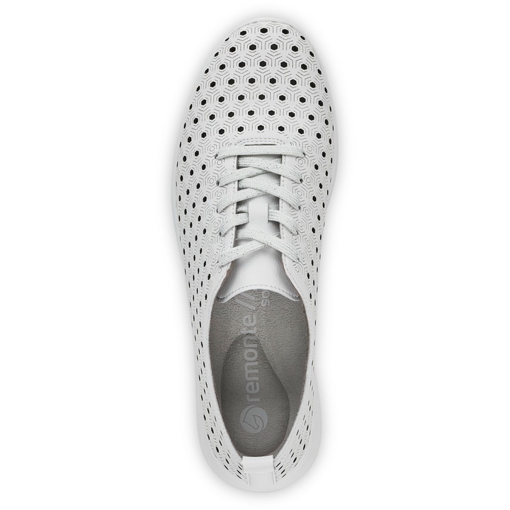 Remonte Artikelnummer R7101-80 remonte Damen Schnürschuhe grauweiß Fabrikladen
