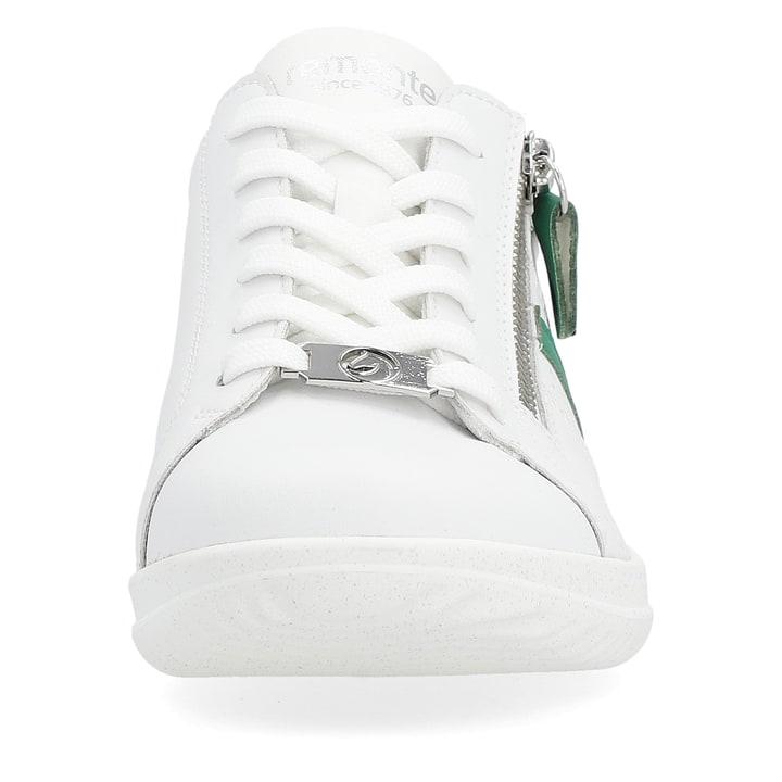 Remonte Artikelnummer D1E01-80 remonte Damen Schnürschuhe reinweiß-smaragdgrün Speichern exportieren
